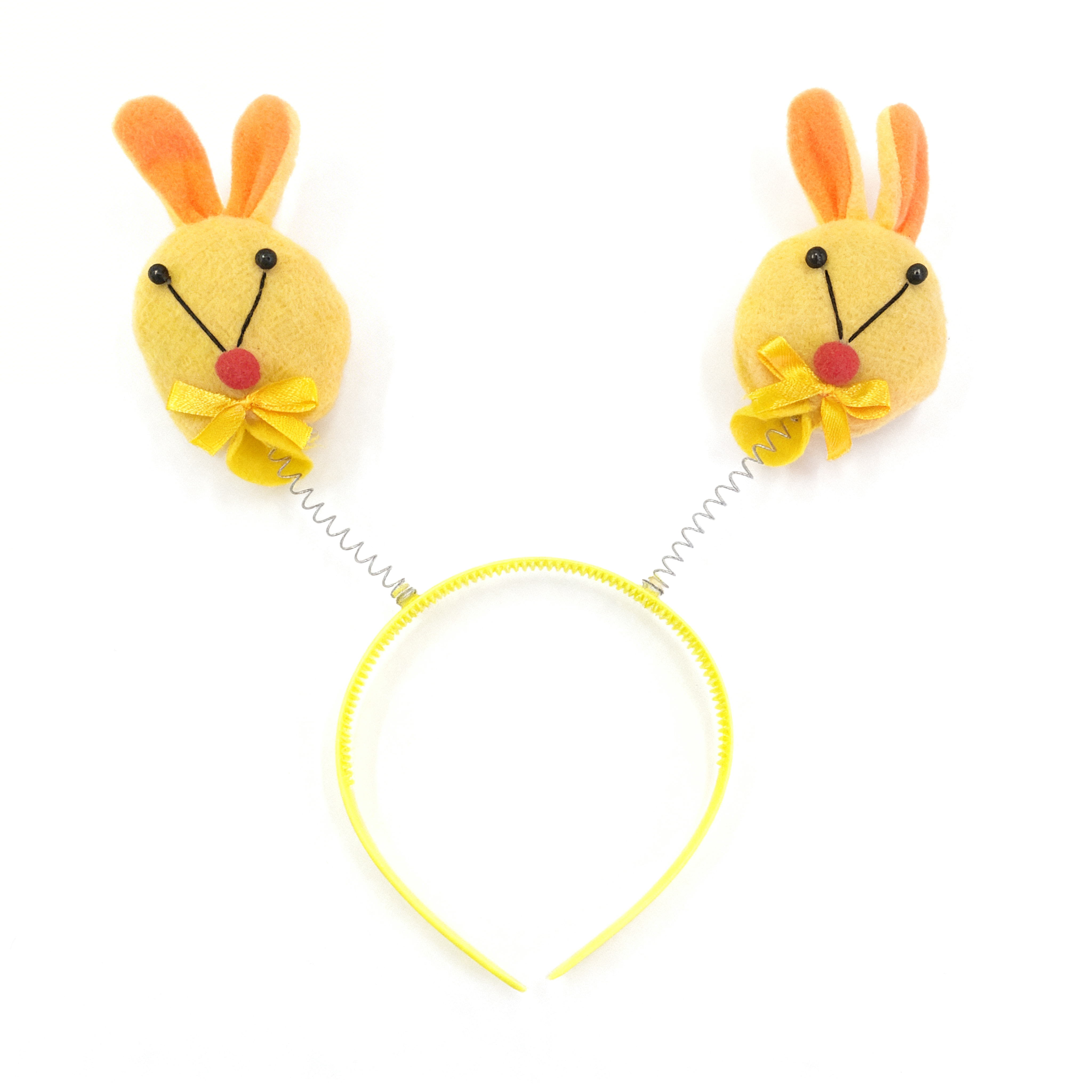 CINTILLO ANTENAS DE CONEJO AMARILLO