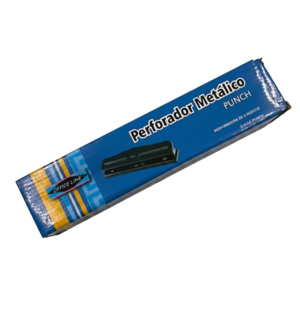 PERFORADOR 3 HUECOS OFFICE LINE