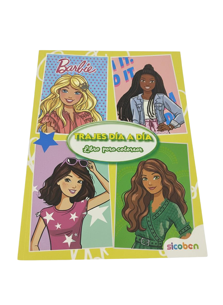 LIBRO DE COLOREAR BARBIE SICOBEN (E)