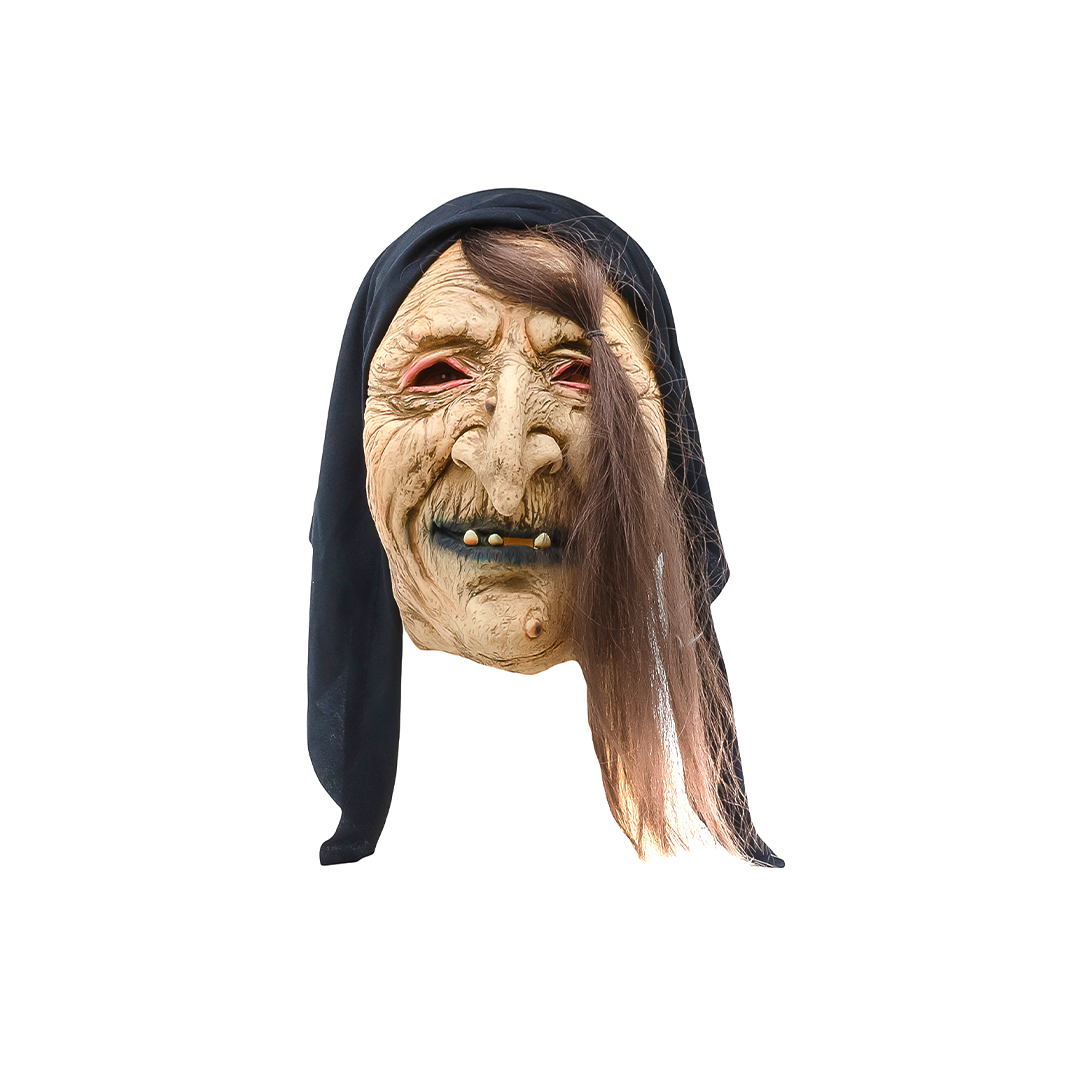 MASCARA LATEX BRUJA MECHON