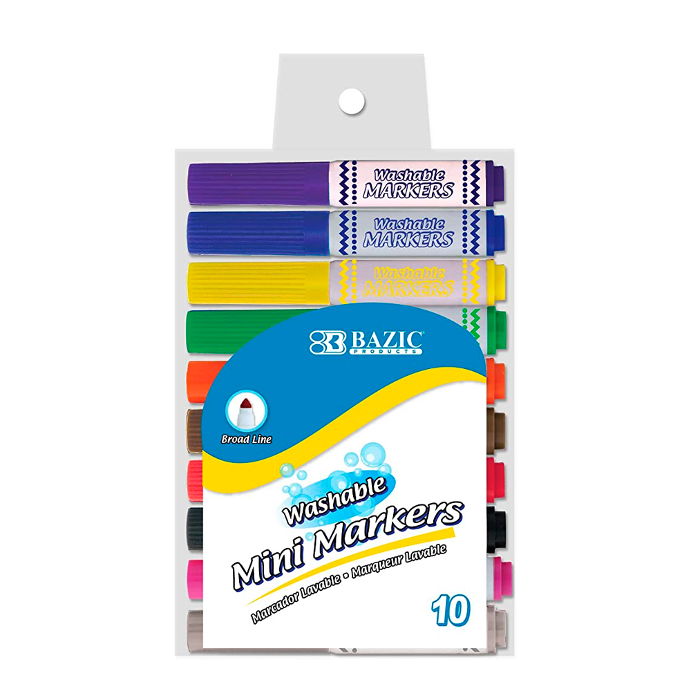 MARCADOR DE AGUA MINI 10PZ BAZIC