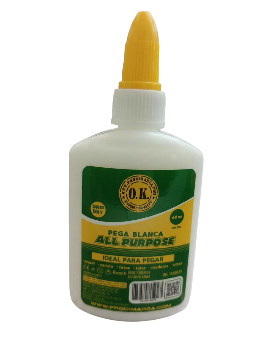 PEGA LIQ BLANCA POLIVINILICA 60 GR OK