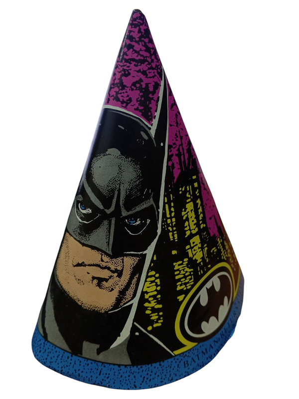 GORRO CONO BATMAN PAQ 8UNID