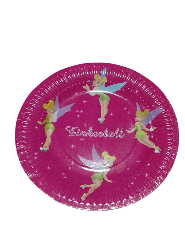 PLATOS DE PIÑATA CAMPANITA PAQ 8 UNID