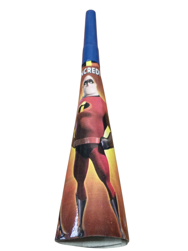 PITO CONO LOS INCREIBLES PAQ 8UNID