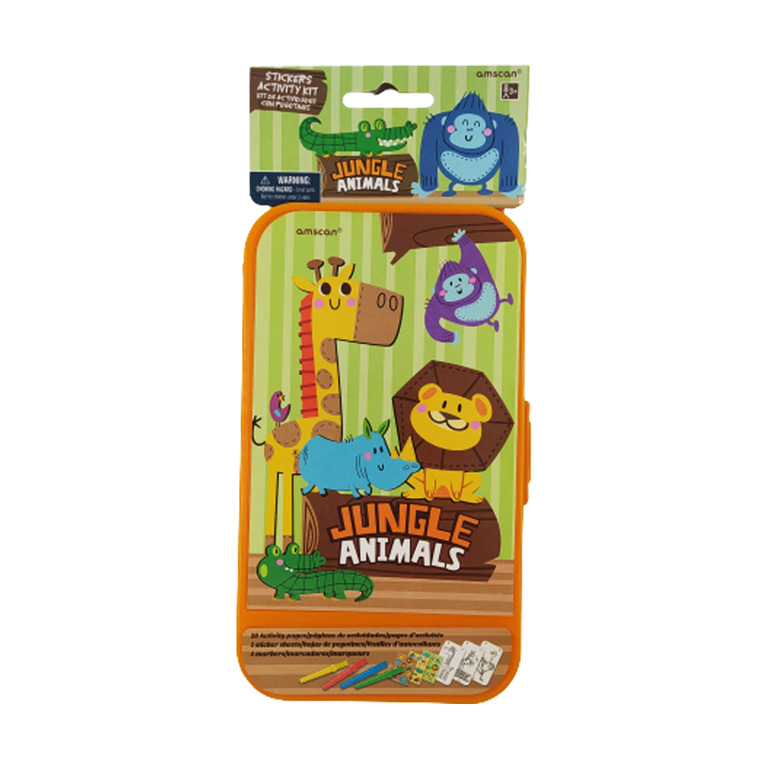 ESTUCHE PARA COLOREAR JUNGLA