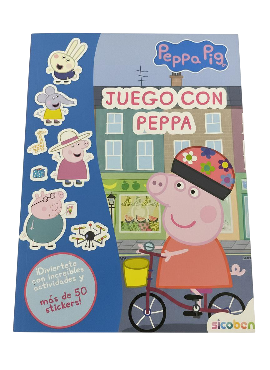 LIBRO JUEGO CON PEPPA SICOBEN (E)