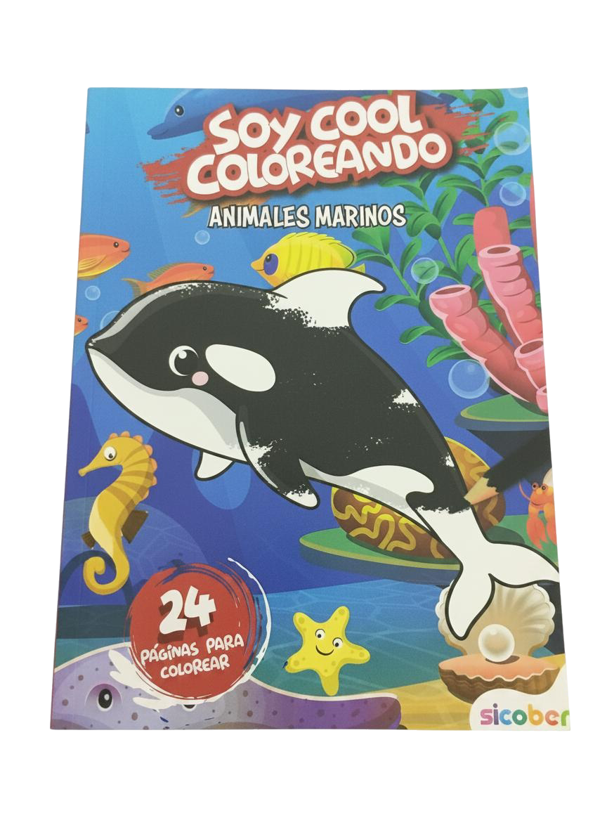 LIBRO SOY COOL COLOREANDO SICOBEN (E)