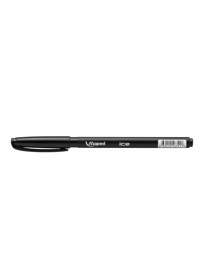 BOLIGRAFO MAPED ICE COLOR NEGRO