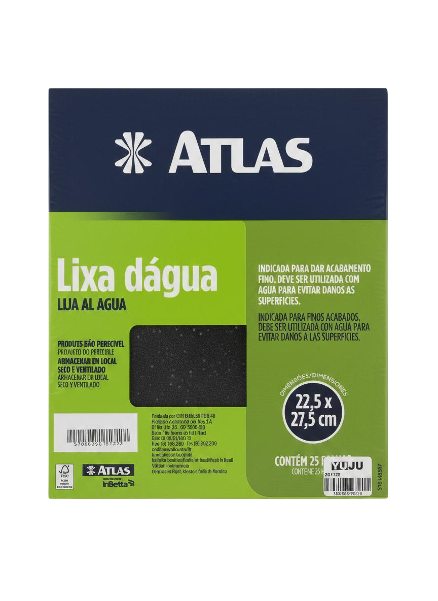 LIJA DE AGUA GRANO 120 ATLAS