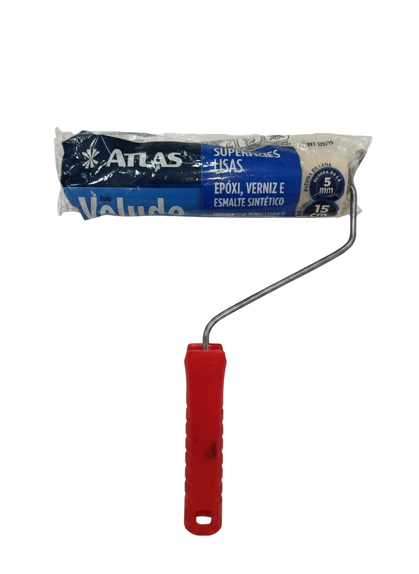 RODILLO VELUDO LANA OVEJA 5MMX6` ATLAS