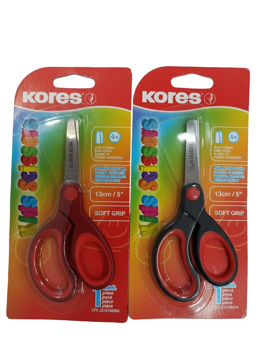 TIJERA KIDS SOFTGRIP 130MM KORES (E)