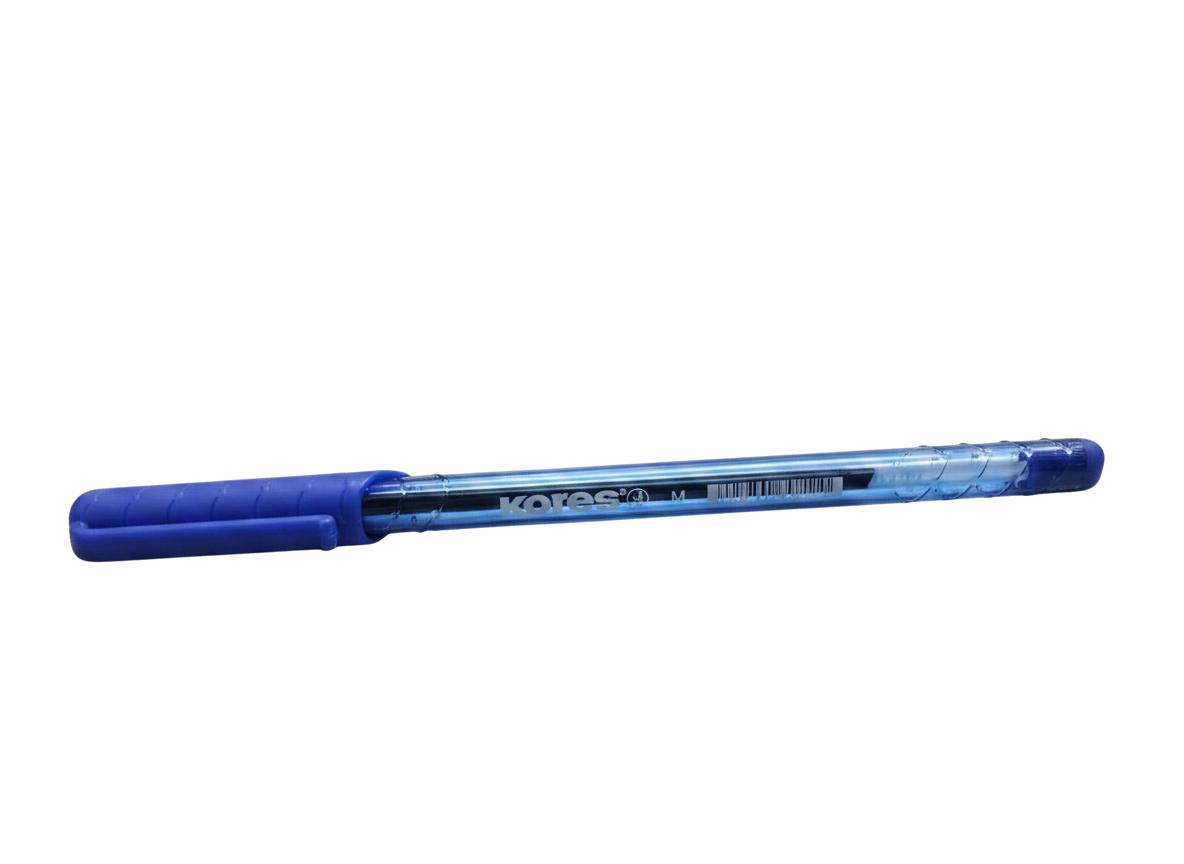 BOLIGRAFO TRANSP K1 AZUL M KORES