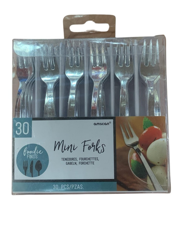 MINI TENEDOR 30 PZ