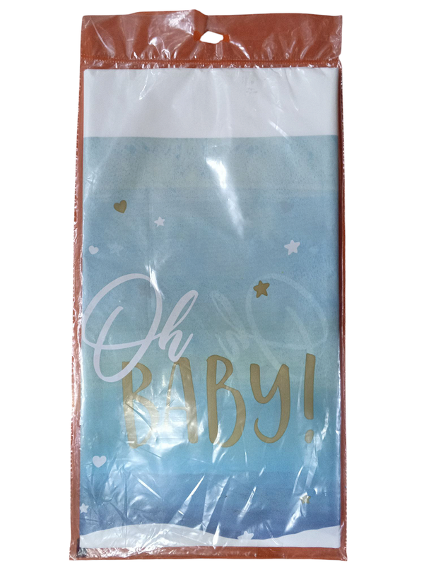 MANTEL PLASTICO OH BABY BOY 137 X 259