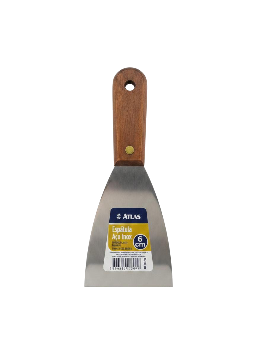 ESPATULA ACERO INOX WD 6CM 2.1/2` ATLAS