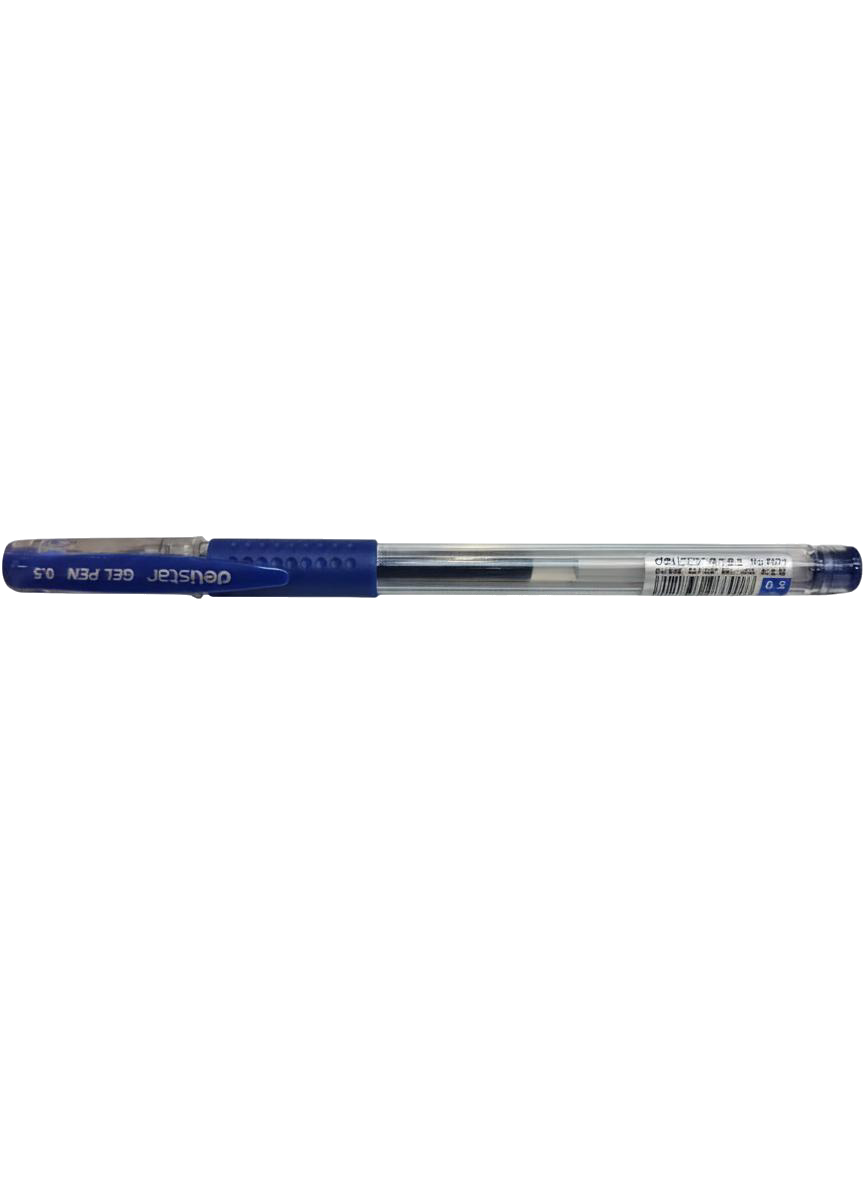 BOLIGRAFO GEL 0,5MM 6601 AZUL DELISTAR