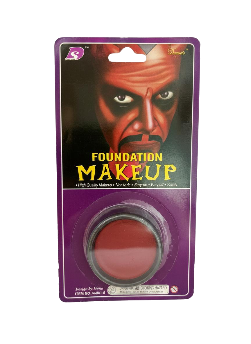 MAQUILLAJE CREMA REDONDA ROJO