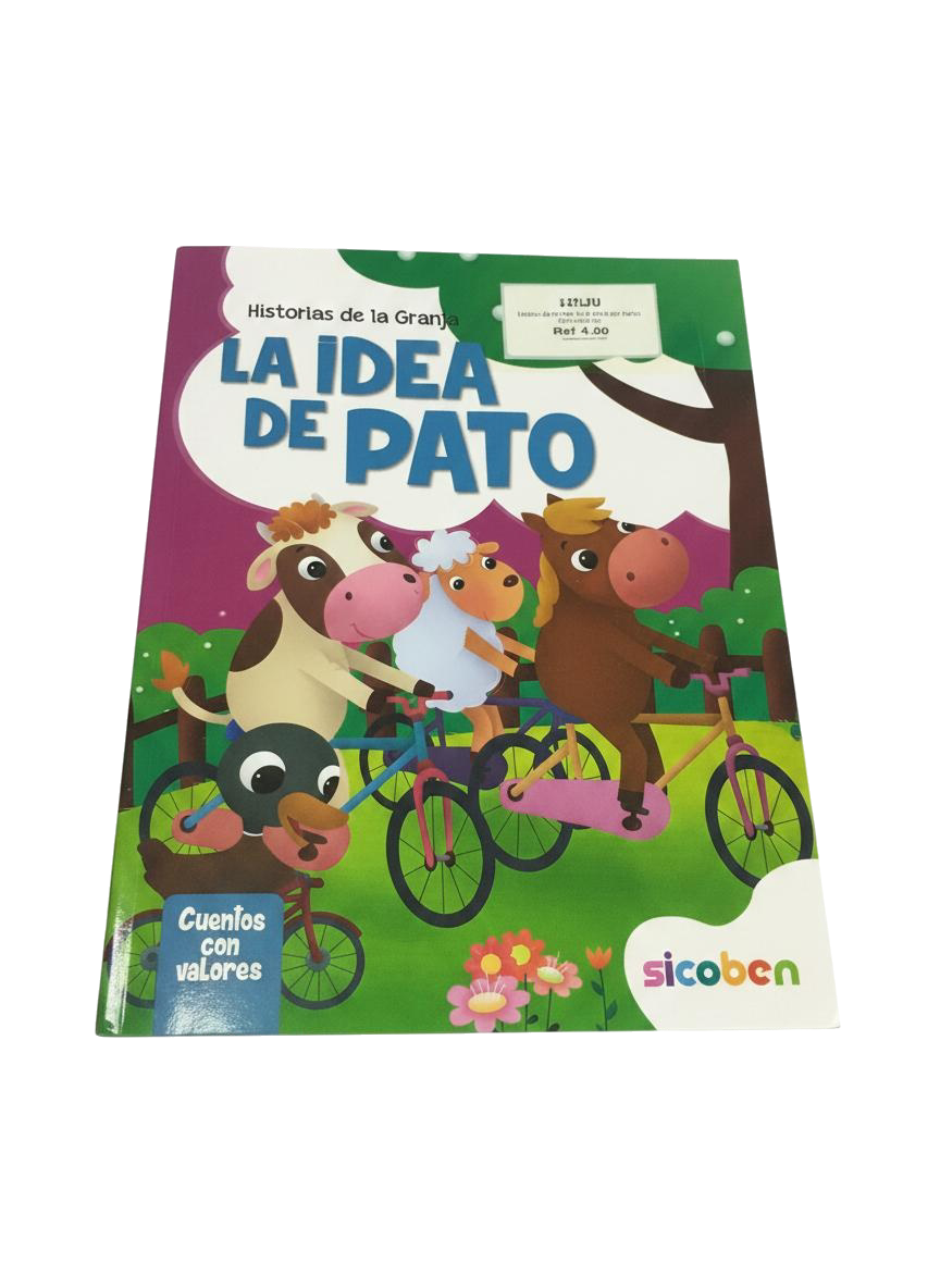 LIBRO HISTORIAS LA IDEA DE PATO SICOBEN (E)