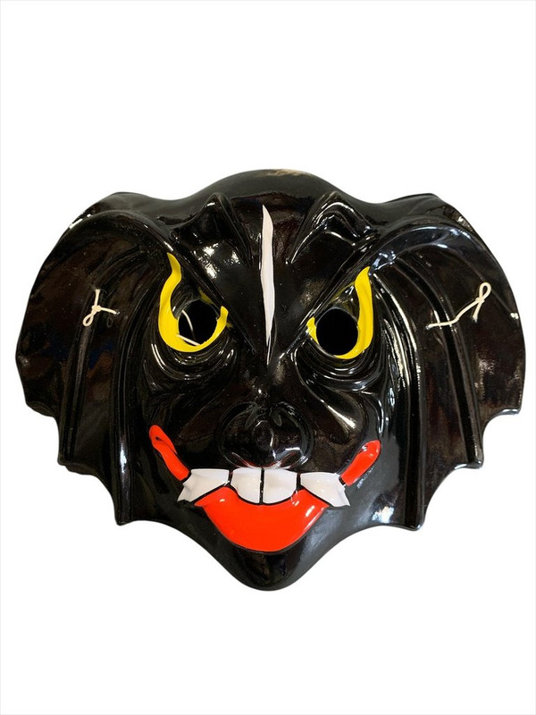 ANTIFAZ PLASTICO MURCIELAGO NEGRO