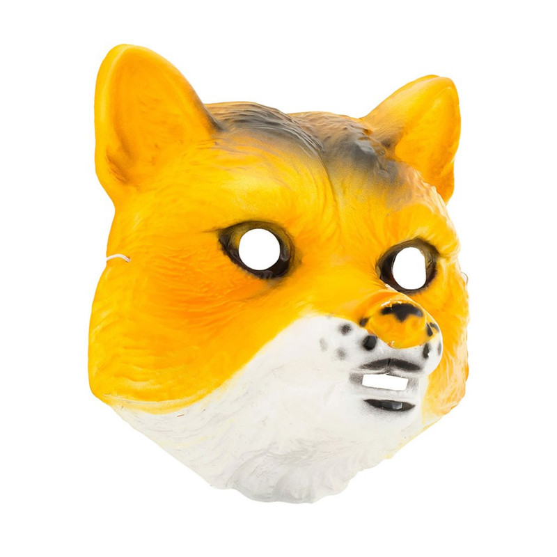 MASCARA PLASTICO ZORRO