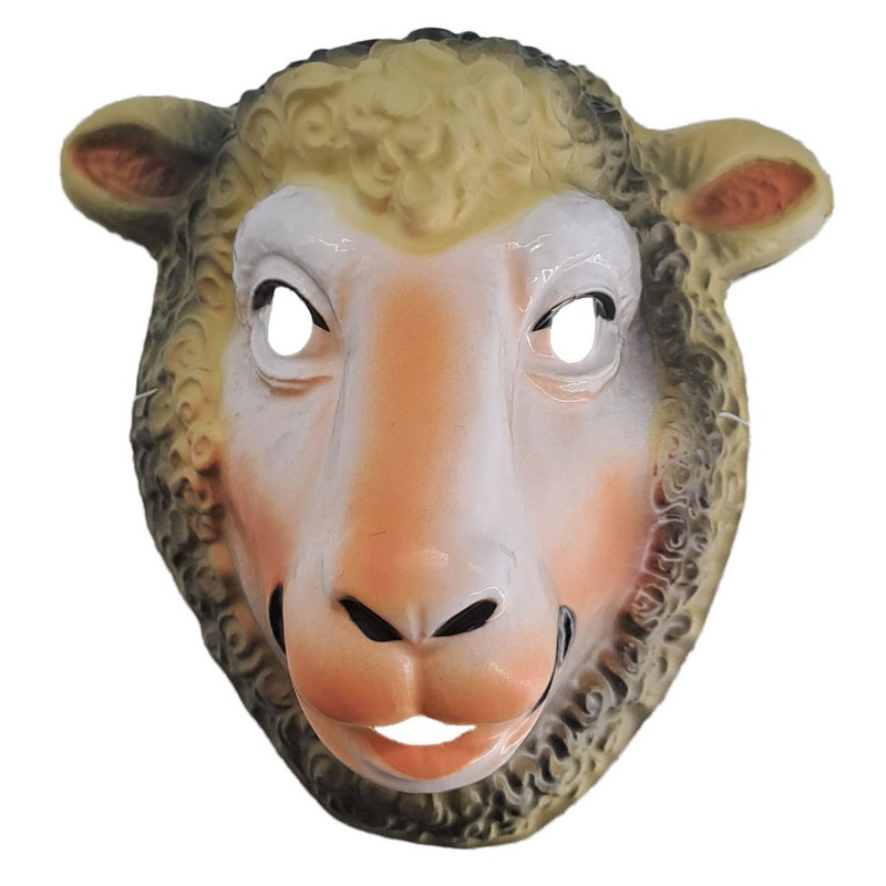 MASCARA PLASTICO OVEJA