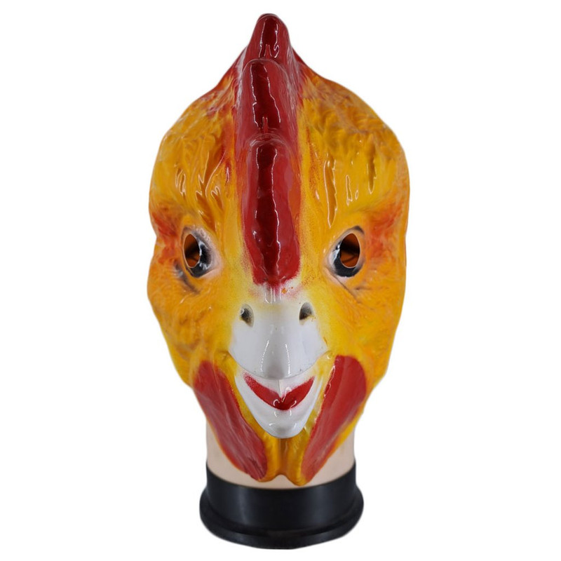 MASCARA PLASTICO POLLO