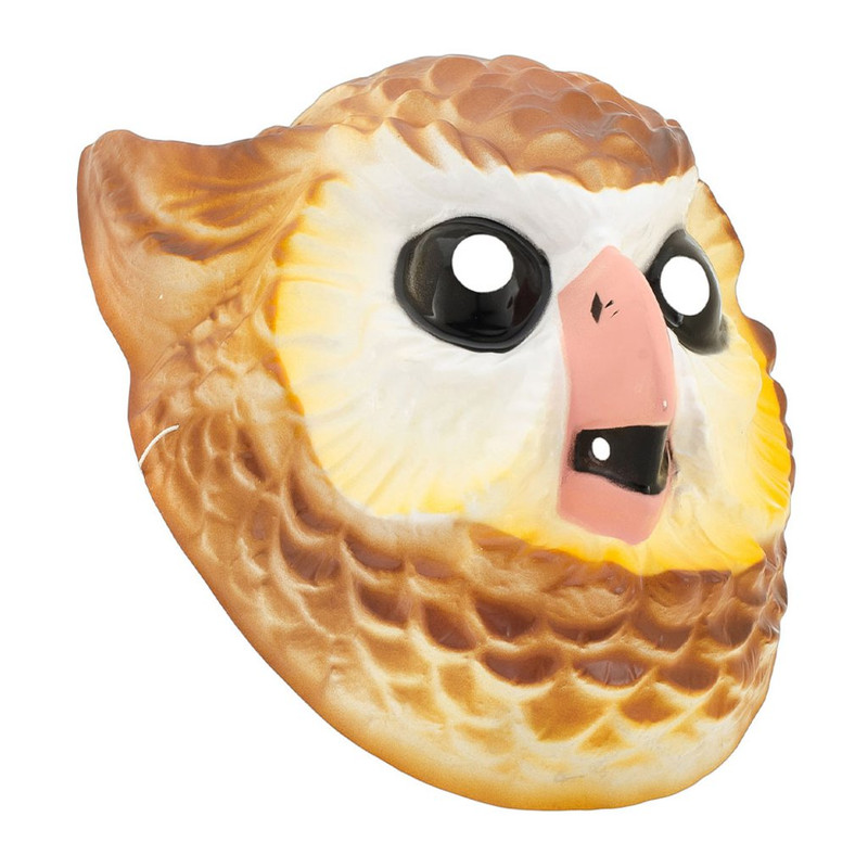 MASCARA PLASTICO BUHO ADULTO