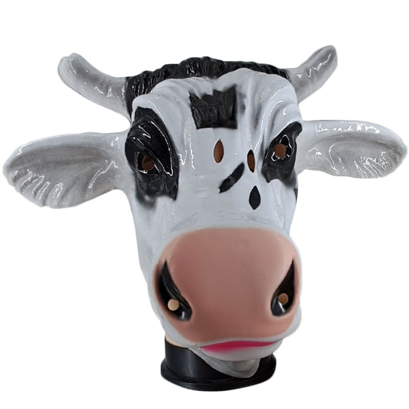 MASCARA PLASTICA VACA ADULTA
