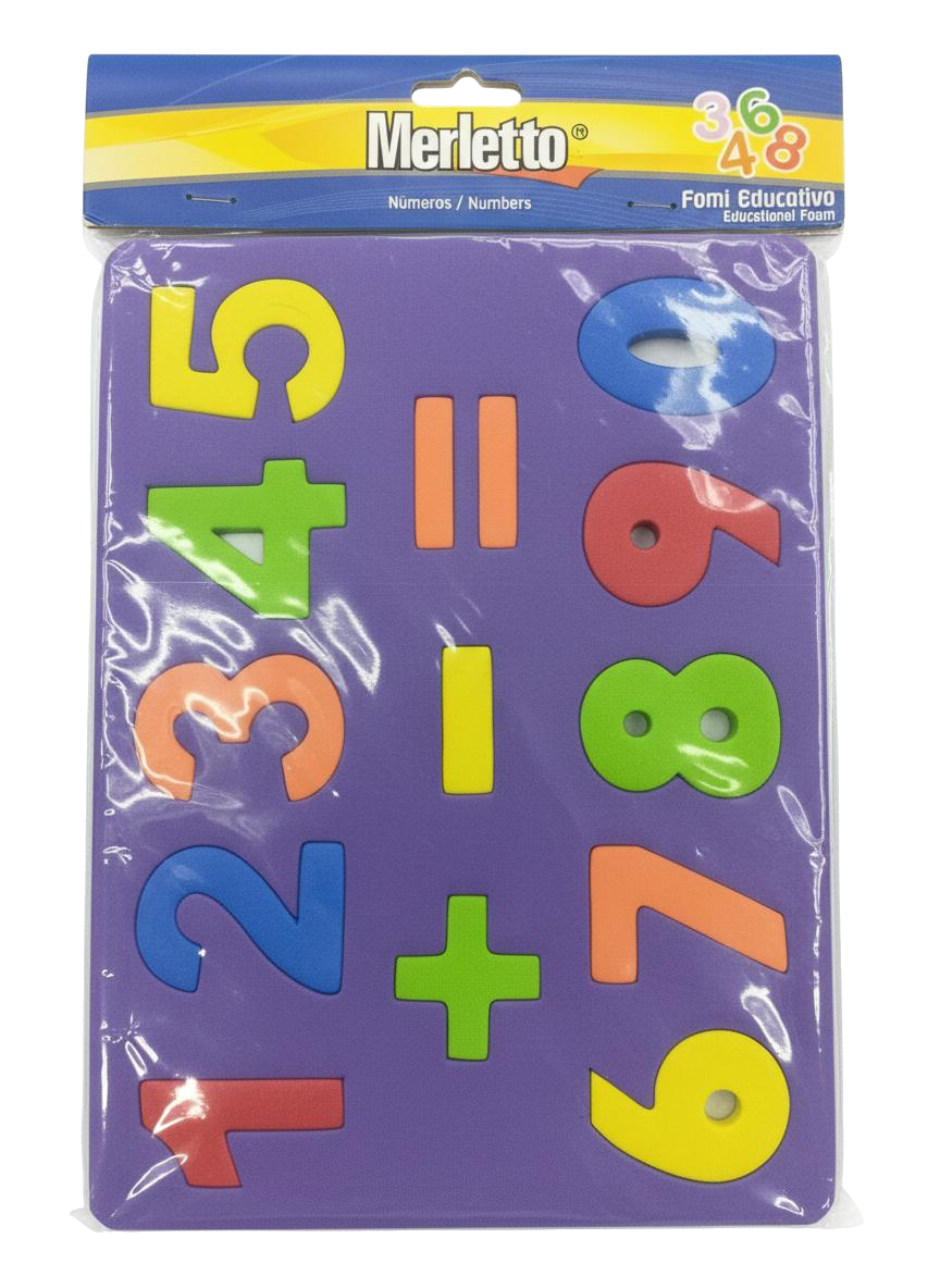 FOAMY EDUC NUMEROS MERLETTO