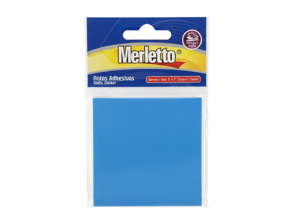 NOTAS ADH ESTAT AZUL 3X3 MERLETTO