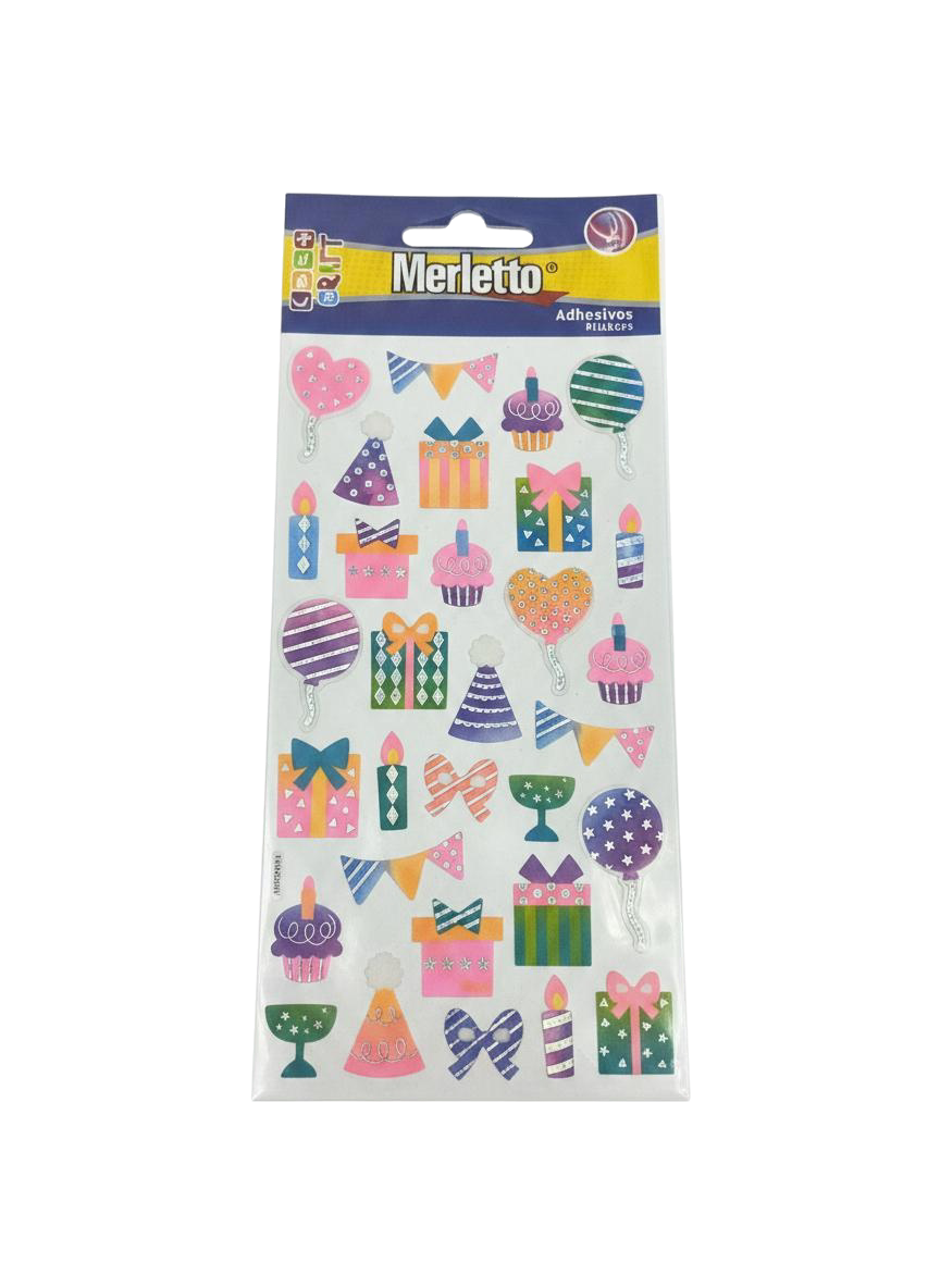 CALCOMANIAS CORAZONES MET MERLETTO