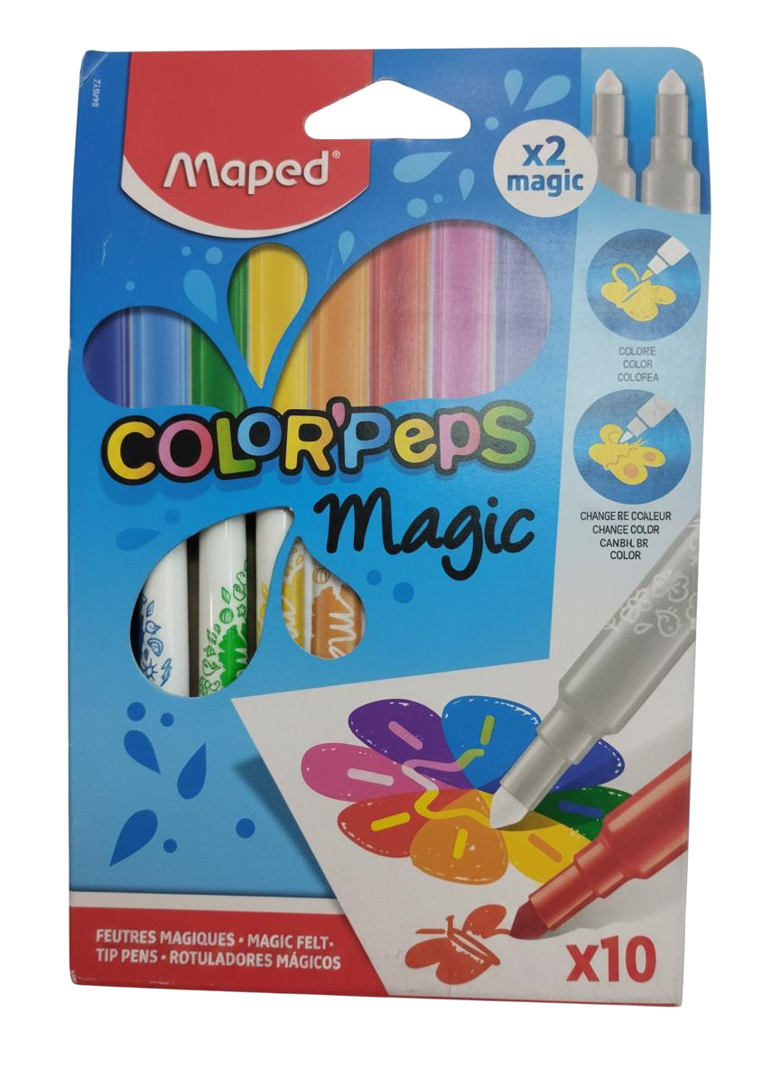 MARCADORES MAPED PEPSP MAGIG 10 UNID