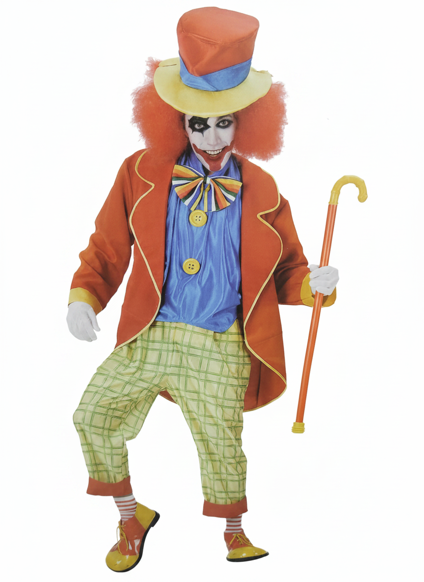 DISFRAZ PAYASO ADULTO SM