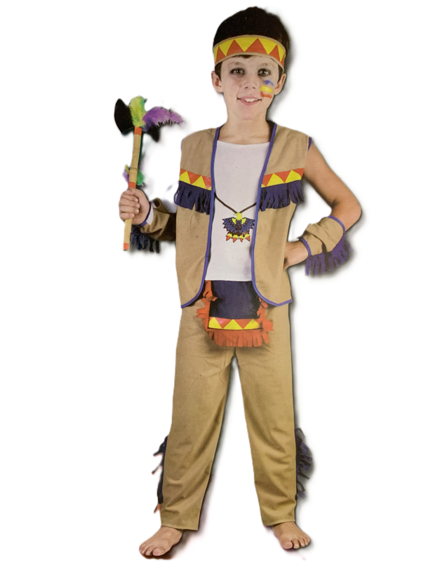 DISFRAZ INDIO NINO 87605