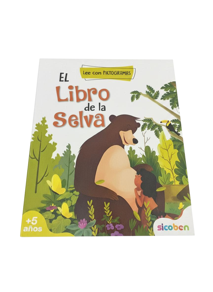 LIBRO C/PICTOG SICOBEN EL LIBRO DE LA SELVA (E)