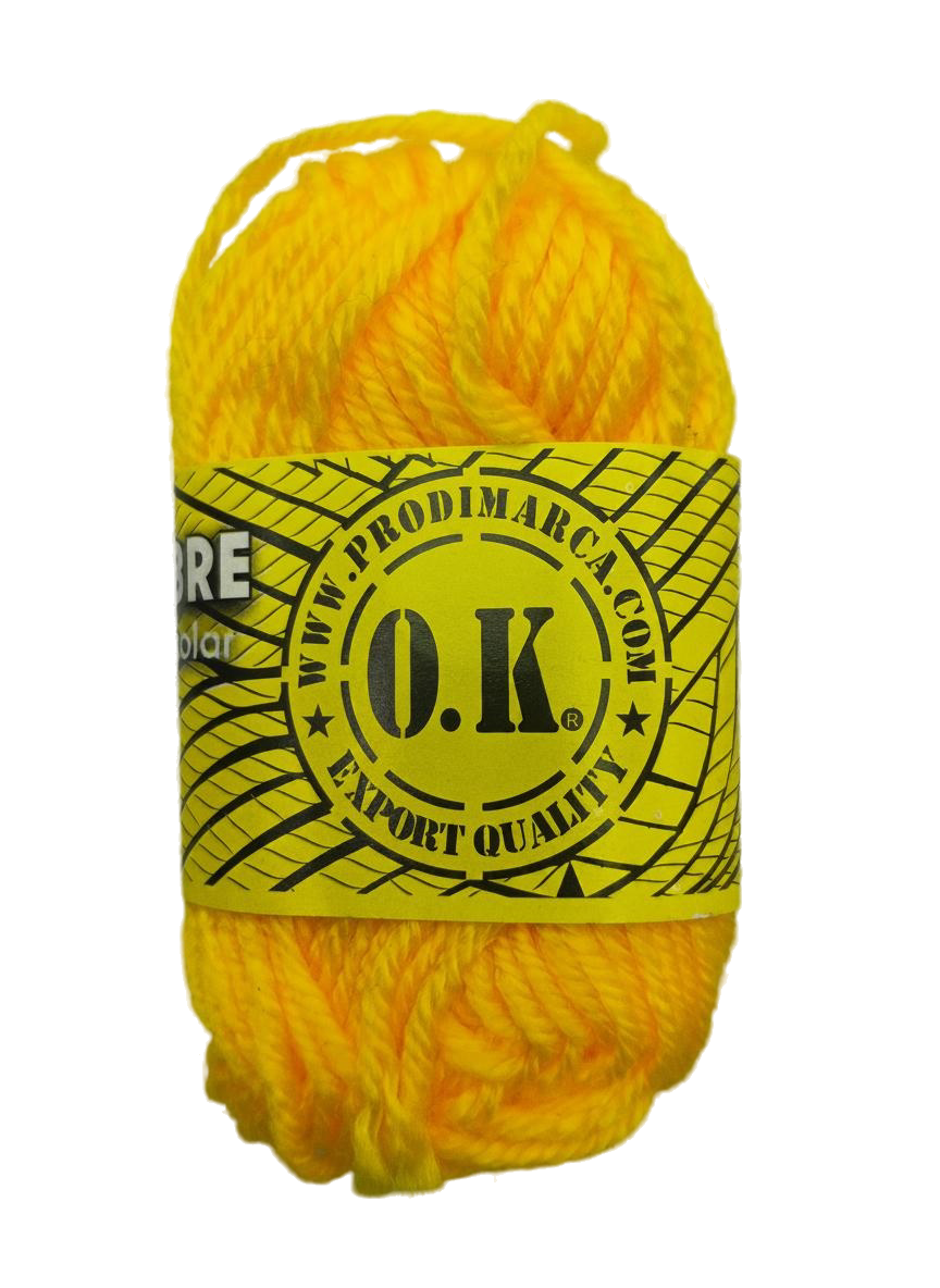 ESTAMBRE ESCOLAR 12GR AMARILLO BANDER OK