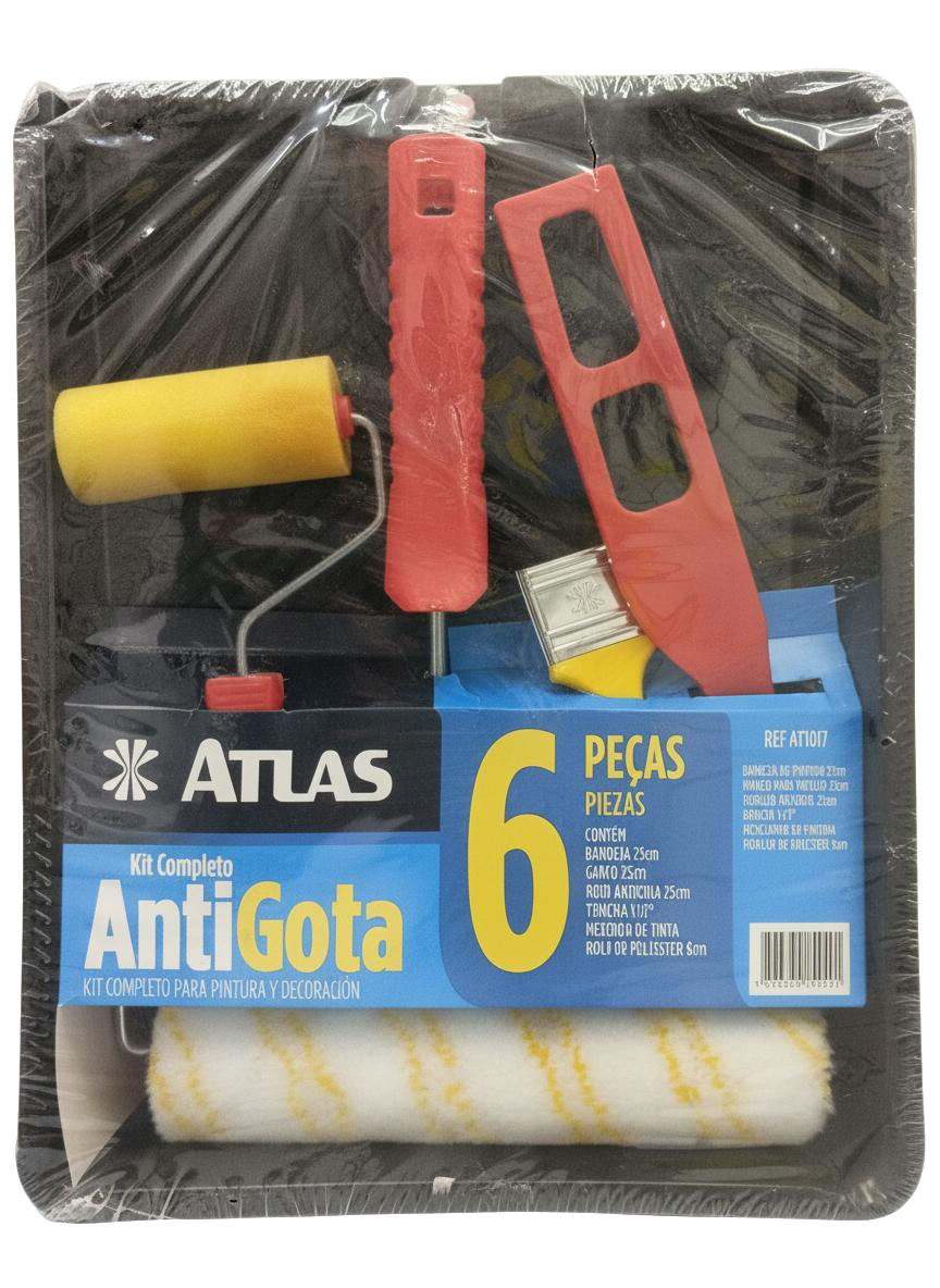 KIT PINTURA ANTIGOTA 6 PZ ATLAS