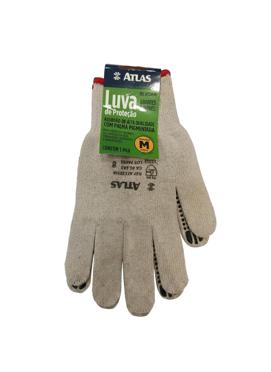 GUANTES DE ALGODÓN PIGMENTADO 8 ATLAS
