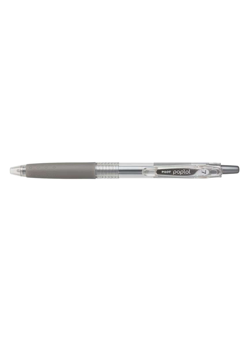 BOLIGRAFO GEL 0.7 SILVER PILOT