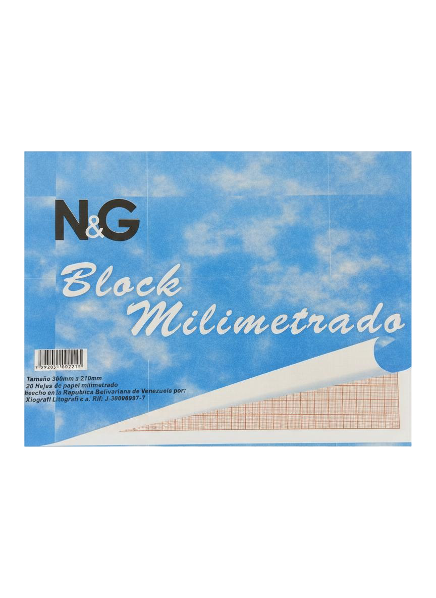 BLOCK MILIMETRADO N&G