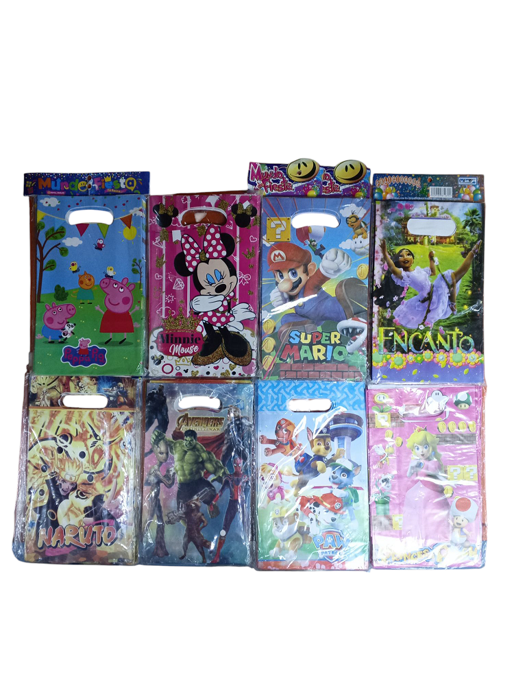 BOLSAS DE COTILLON PERSONAJES
