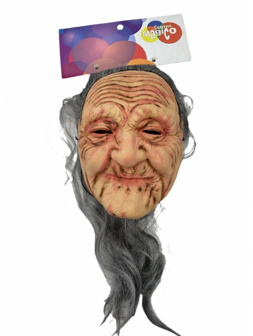 MASCARA PLASTICA RIGIDA VIEJITA