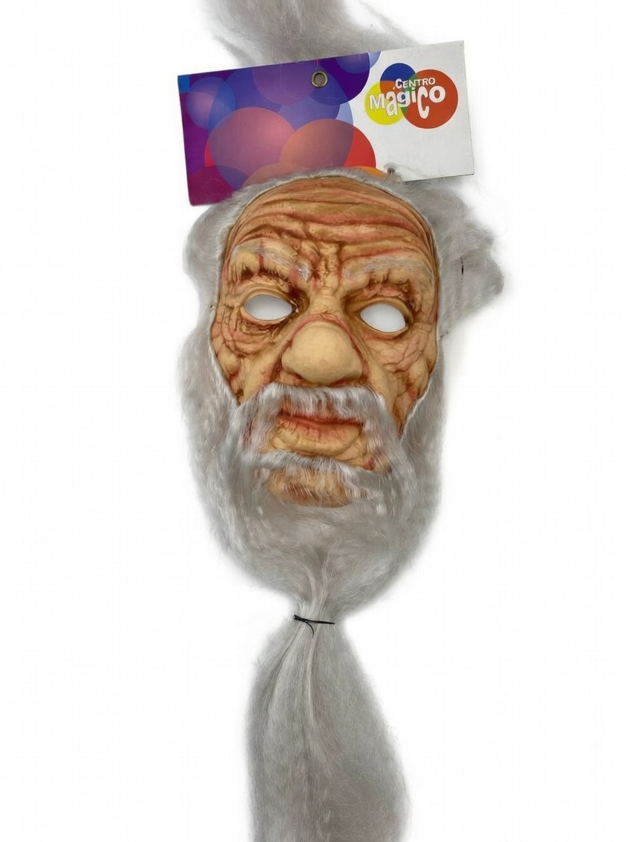 MASCARA PLASTICA RIGIDA VIEJITO