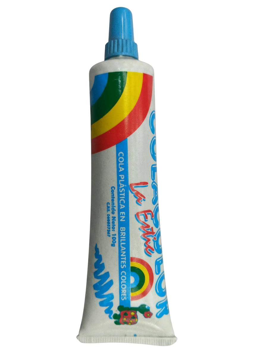 COLACOLOR 100G AZUL CLARO LA ESTIC