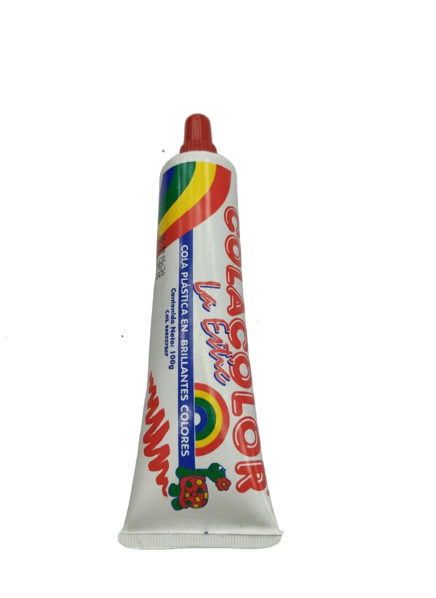 COLACOLOR 100G ROJO LA ESTIC