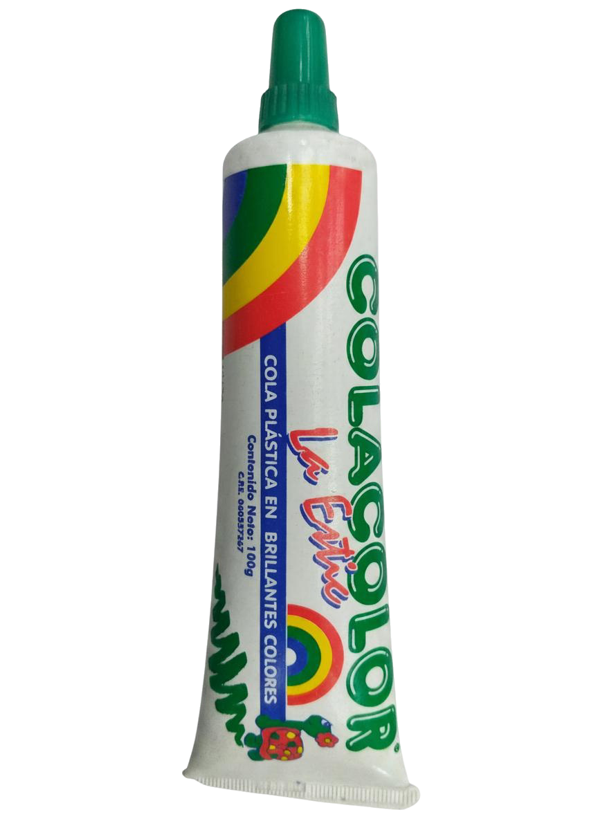 COLACOLOR 100G VERDE LA ESTIC