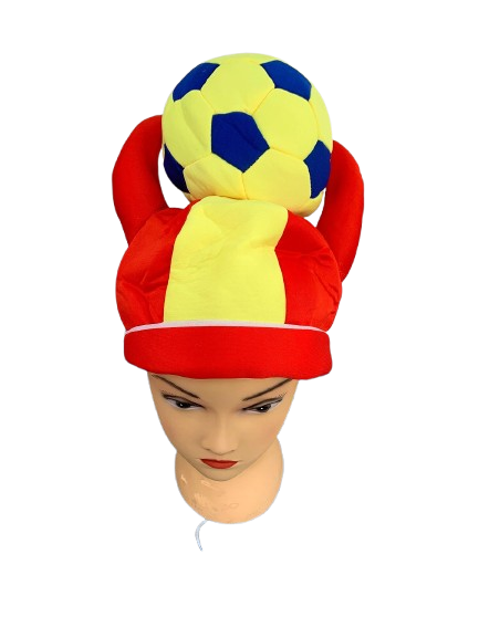 GORRO PELOTA FUTBOL TRICOLOR