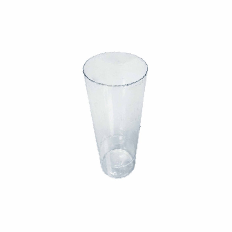 VASO ACRILICO LARGO 10 oz 10 PZ