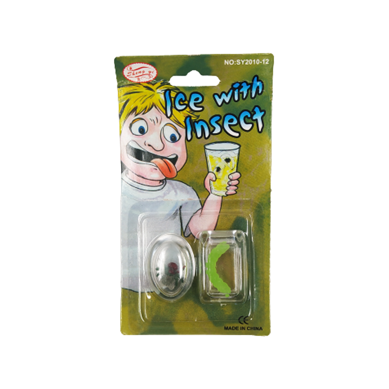 MOSCA/GUSANO EN CUBO DE HIELO 2PZ
